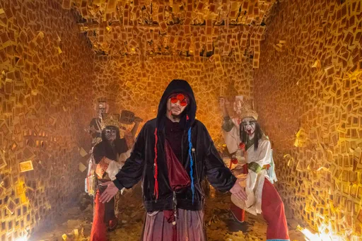 膽小勿入|恐怖到了極點! 黃明志同框七爺八爺挑戰心臟強度