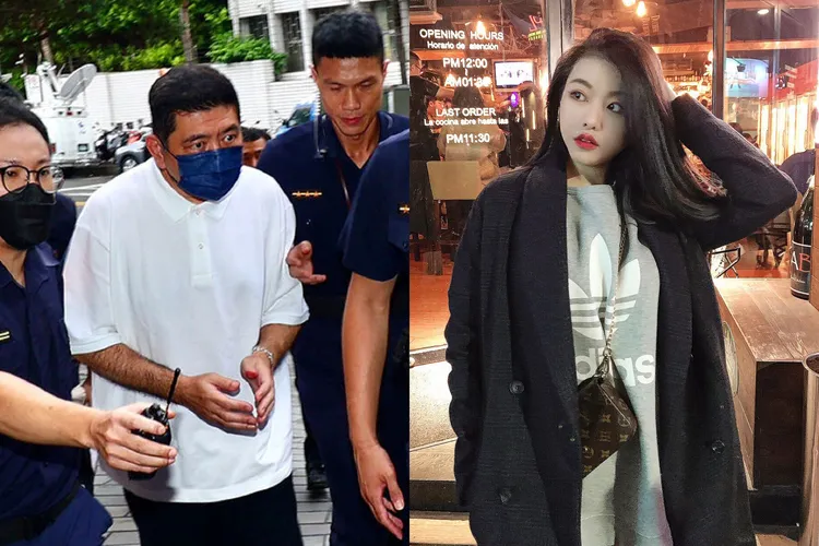 小紅老師(右)是最早站出來指控遭NONO陳宣裕(左)性騷猥褻的受害者。左圖資料照、右圖翻攝自小紅老師臉書