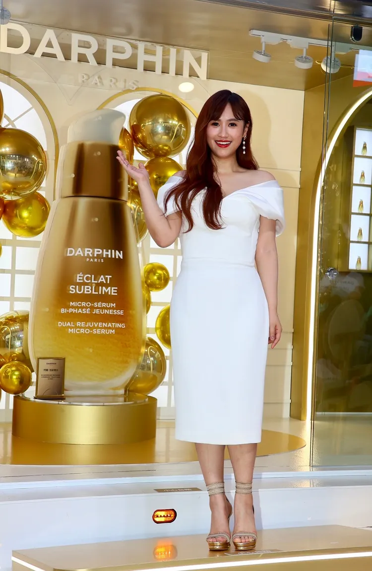 吳姍儒今年3月成為DARPHIN品牌大使。彭欣偉攝