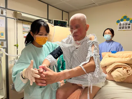 57歲男騎士路倒 確診A型流感重症!2次葉克膜、10次清痰救命