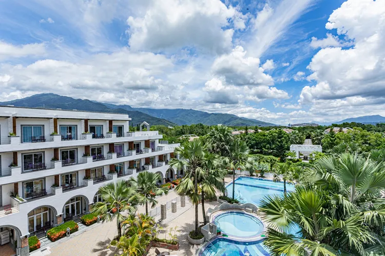 日暉國際渡假村全景。日暉國際渡假村提供