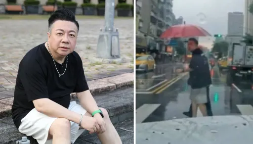 物流員工公審「行人逼讓路」!肉搜竟是董至成 網挺爆:董月花太帥了