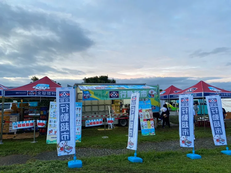 全聯超市車服務偏鄉居民大獲好評。業者提供