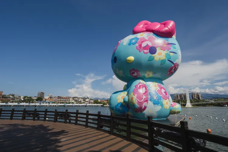 16米Hello Kitty。桃園市文化局提供