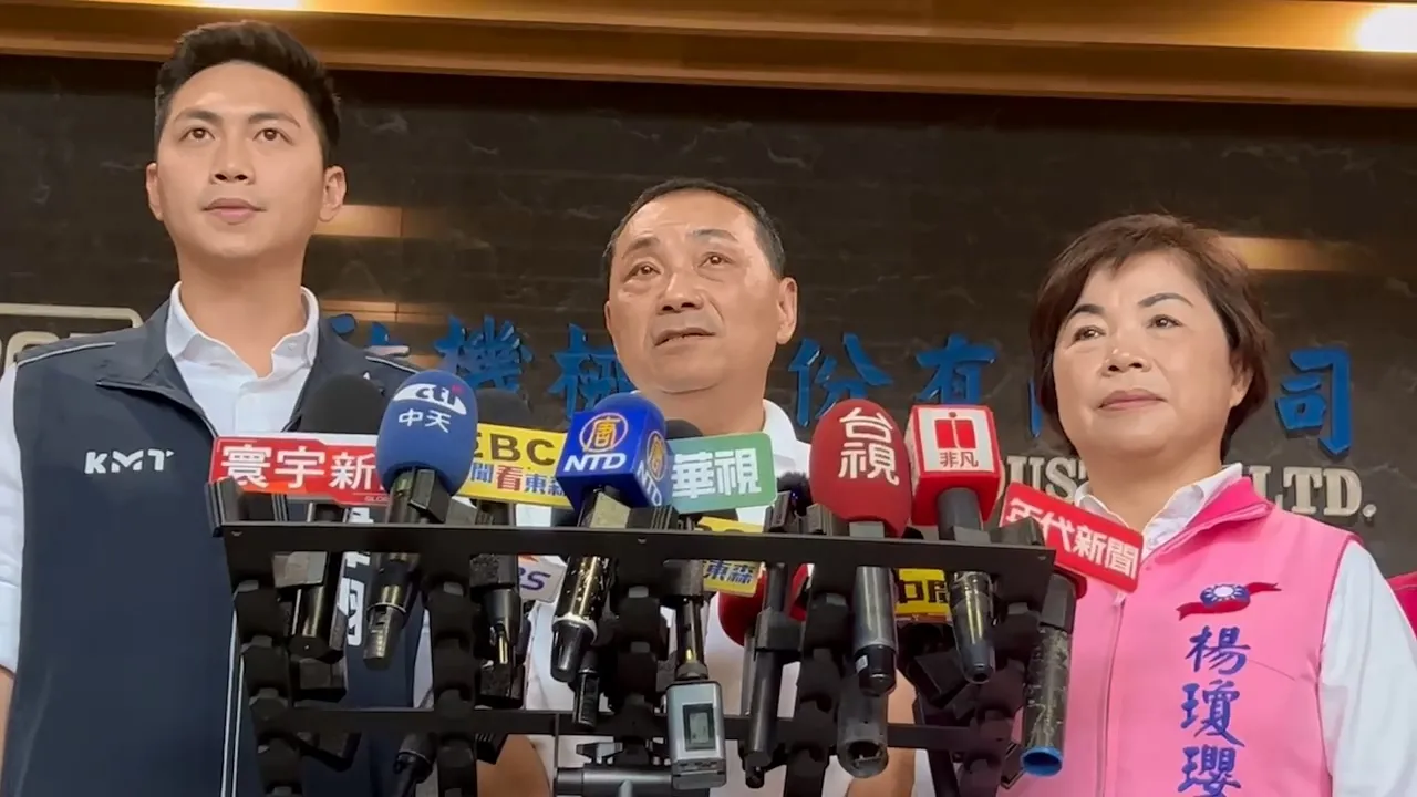侯友宜說,救災就是要上下齊心齊力,沒有身為長官的,在救災的同時去指責在第一線辛苦的同仁。鮮明攝