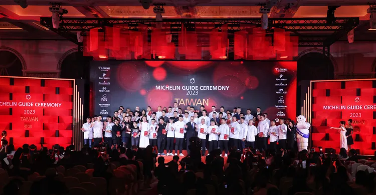 2023米其林典禮現場。林林攝