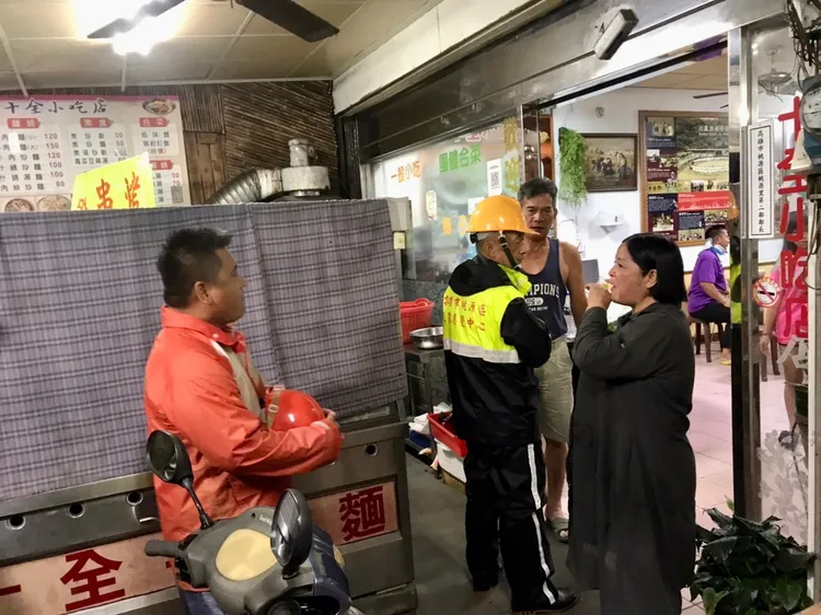 族人抵達安置處所。原民會提供