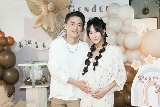 恭喜!40岁潘嘉丽结婚3年有了 挺6月肚迎天蝎座男宝宝