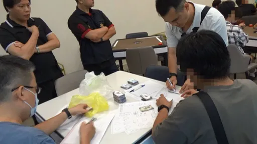 桌遊館「混水摸魚」摸到警察這尾大白鯊 22人麻將聚賭送辦