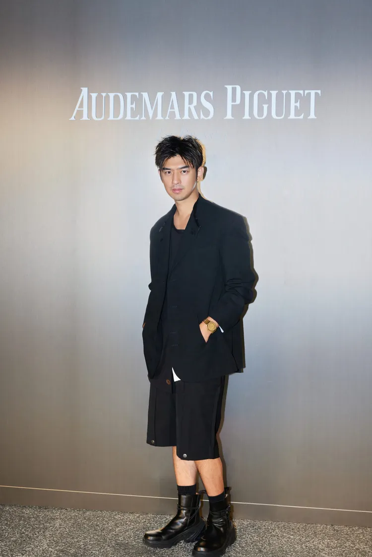 陳柏霖受品牌之邀前往東京出席系列腕錶發表活動。品牌提供
