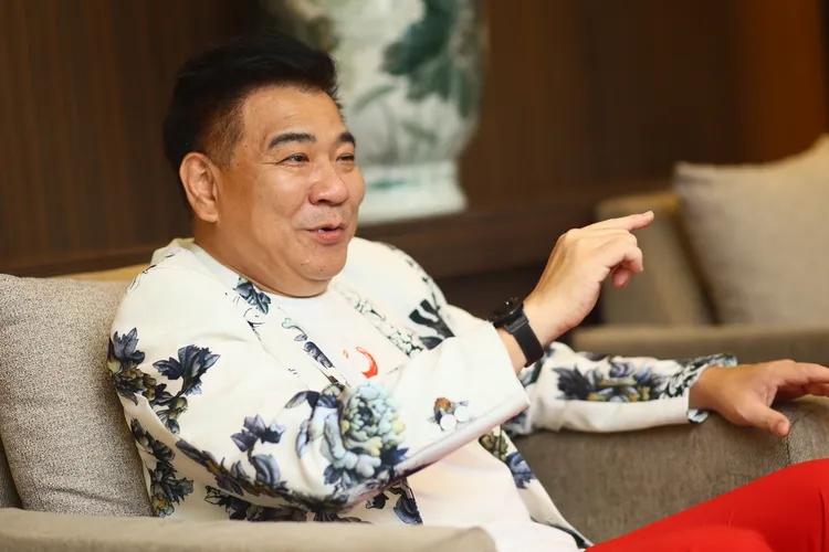 白雲認為年紀越大要越大器。彭欣偉攝