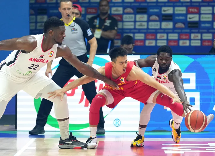 中國隊趙繼偉。新華社