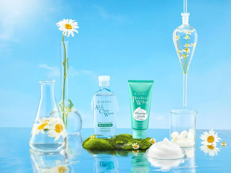 超微米淨荳潔顏乳，添加水楊酸與日本洋甘菊萃取，適合油痘困擾使用，100g／145元。翻攝品牌IG