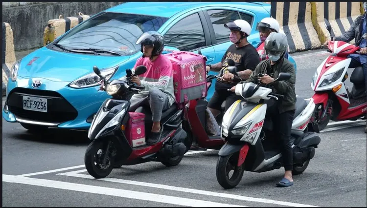 外送業是重點勞檢對象。資料照