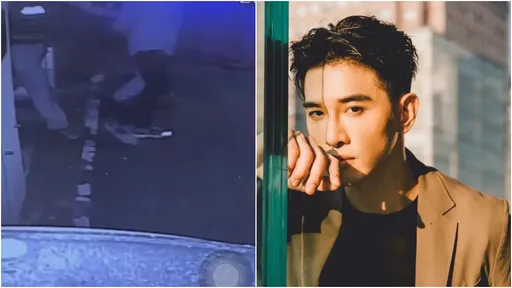 張立昂爛醉吼叫擾鄰!慘遭警方上銬畫面曝 被抓回派出所管束