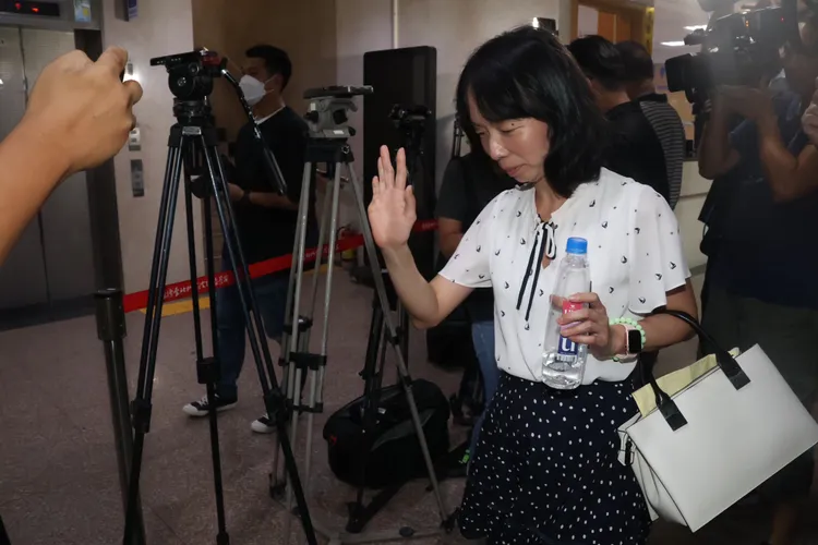 黃子佼的律師賴淑芬過去曾任10多年司法官，經歷豐富。彭欣偉攝