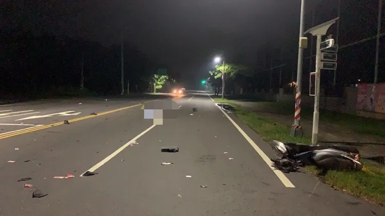 楊男酒駕還撞死人，還肇事逃逸。翻攝畫面