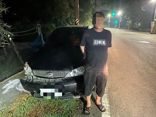 酒駕撞死人又肇逃！他還悠哉逛超商　臉上這東西露餡！警上銬逮人送辦