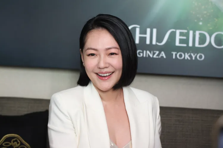 小S相當自豪天生沒有黑眼圈，眼周細紋也都相當淺。攝影中心攝