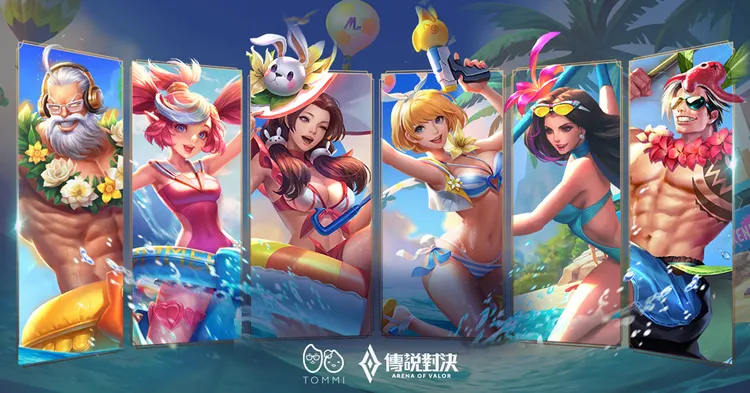 買TOMMI米漢堡送傳說對決虛寶，再抽超稀有泳裝派對卡。老協珍提供