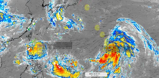 丹瑞颱風今晨生成!雙颱共舞現 蘇拉路徑不排除「穿心颱」