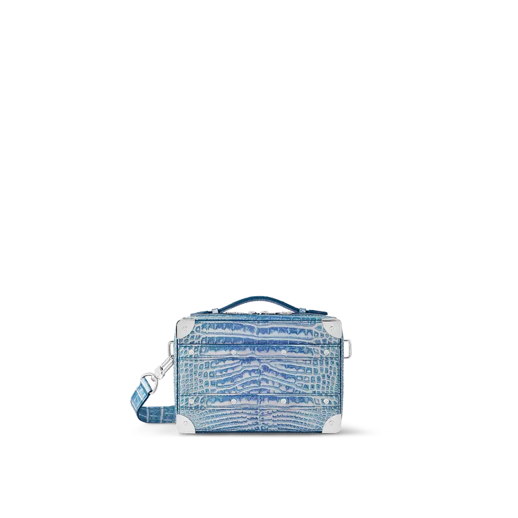 冰晶藍色Handle Soft Trunk，95萬5000元。品牌題供