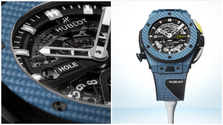 Big Bang Golf晴空藍高爾夫腕錶全球限量 100只，101萬1000元。品牌提供