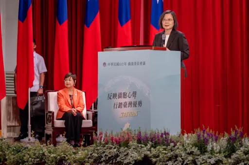 蔡英文歡迎世界走進台灣 盼僑界力挺讓國家更壯大