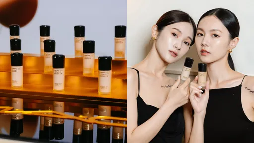 M.A.C新粉底藏80%護膚精華　有擋不住的奢緞光