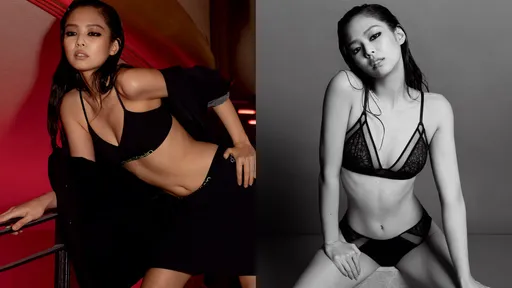 Jennie辣瘋了!深溝、蠻腰任人看 柾國也寬衣放送冰塊腹肌