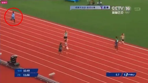 世大運女選手「100公尺跑21秒81」 遭譏史上最慢!參賽竟是靠走後門