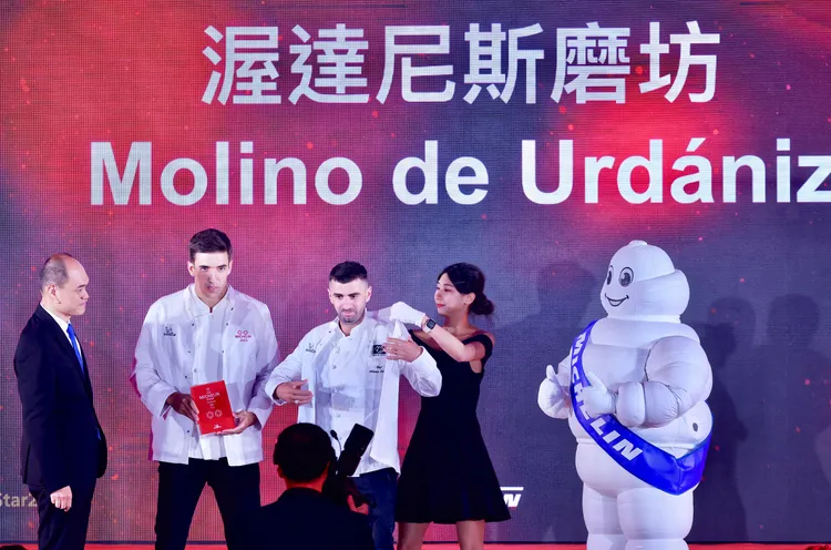 渥達尼斯磨坊，位於台北，去年一星今升二星。林林攝