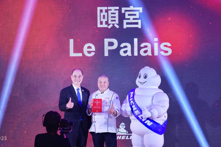 君品頤宮蟬聯6年三星霸主。林林攝