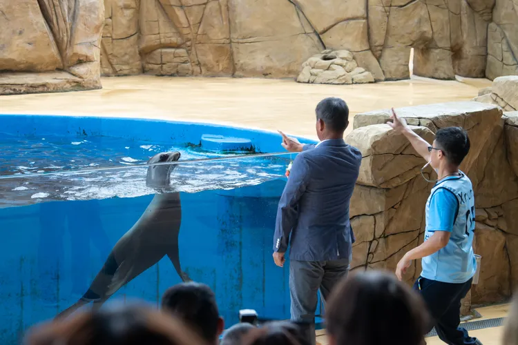 日本西武獅隊前總教練 辻發彥與Xpark生物夥伴進行「Xrun!」運動會。Xpark提供