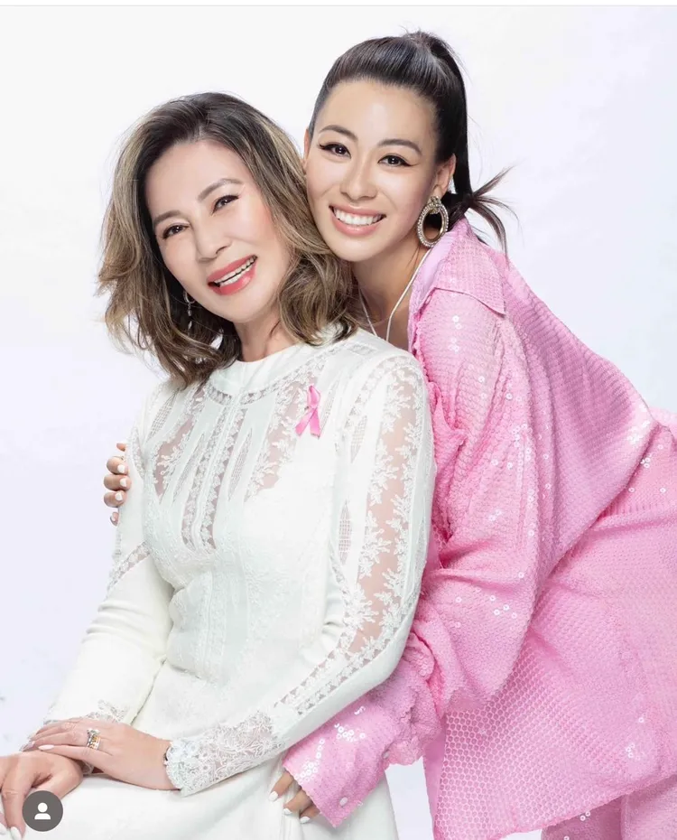 蔡詩芸跟媽媽感情相當要好。翻攝蔡詩芸IG