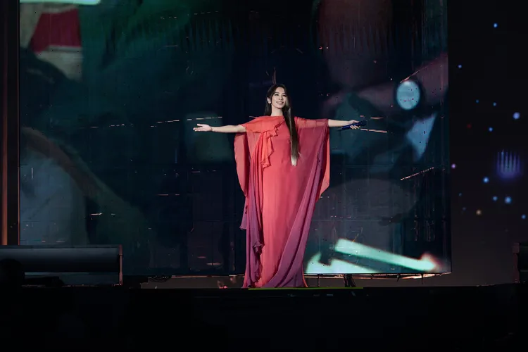 田馥甄唯美開唱。何樂音樂提供