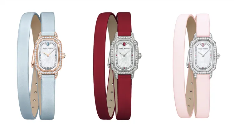 Emerald系列18毫米腕錶，價格店洽。品牌提供