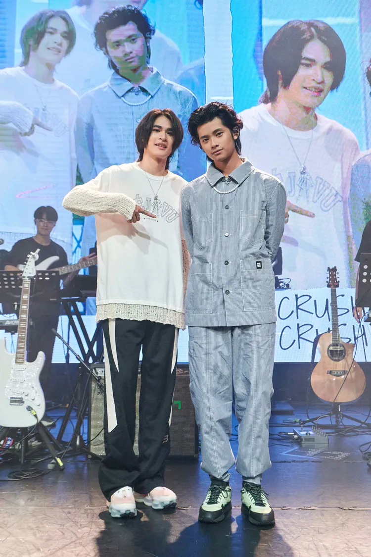 李浩瑋驚喜現身，讓柯棨棋又驚又喜。華研國際提供