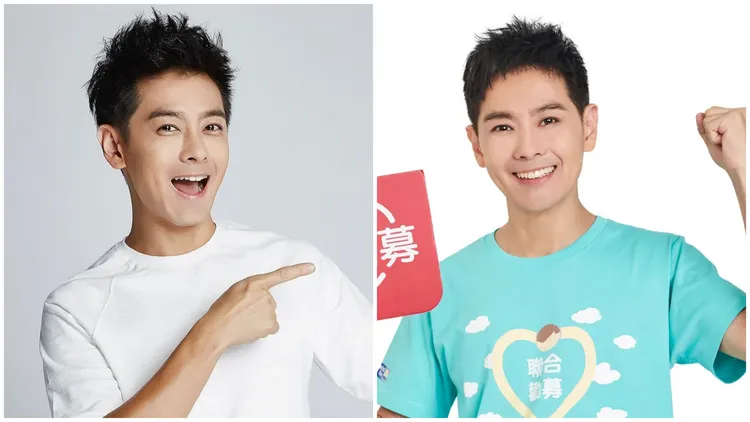 林志穎車禍後復工近照曝光，消瘦一圈臉部變了。左圖翻攝林志穎臉書、右圖聯合勸募