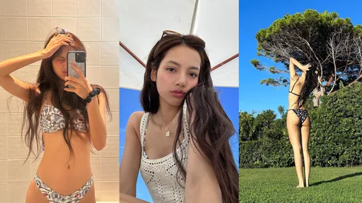 Lisa疑參加LVMH集團三太子家族旅遊 比基尼有藏不住的愛