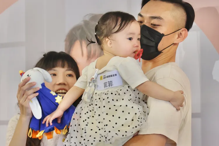 小兒症的菲菲聰明又貼心。林林攝