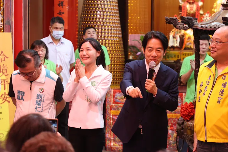 賴清德承諾會努力壯大經濟發展。賴辦提供