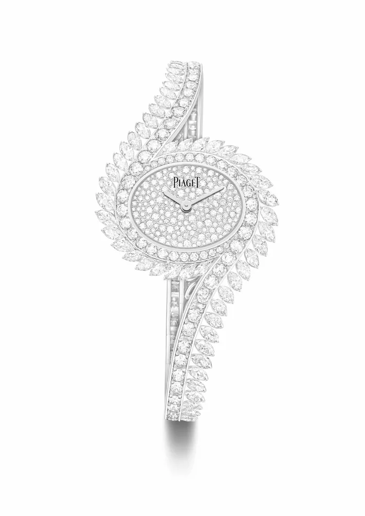 Limelight Gala 18K白金鑽石珠寶腕錶，約1180萬元。品牌提供