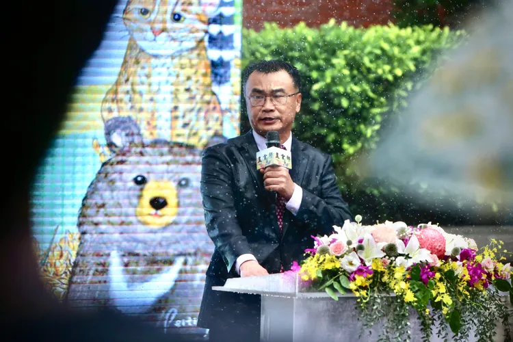 農業部長陳吉仲。林林攝