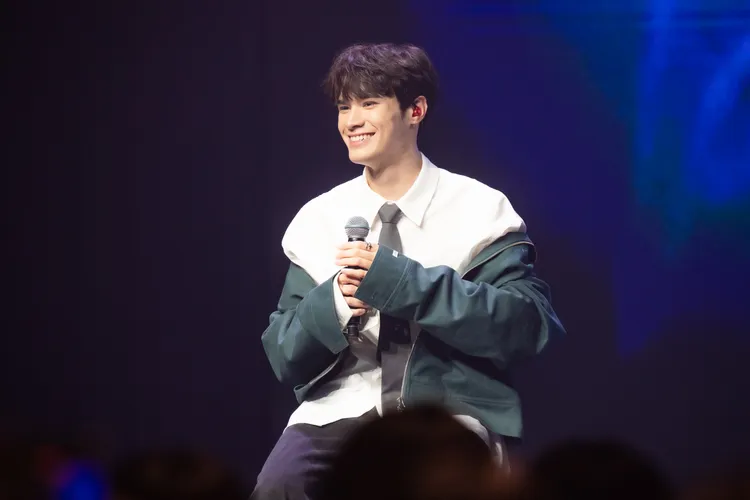 JAY勁歌熱舞，還準備中文歌《如果可以》。ON INN ASIA提供