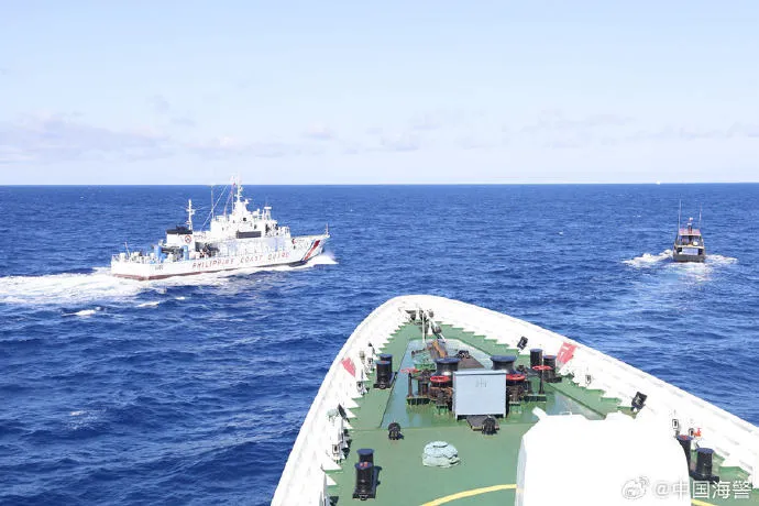 翻攝中國海警微博