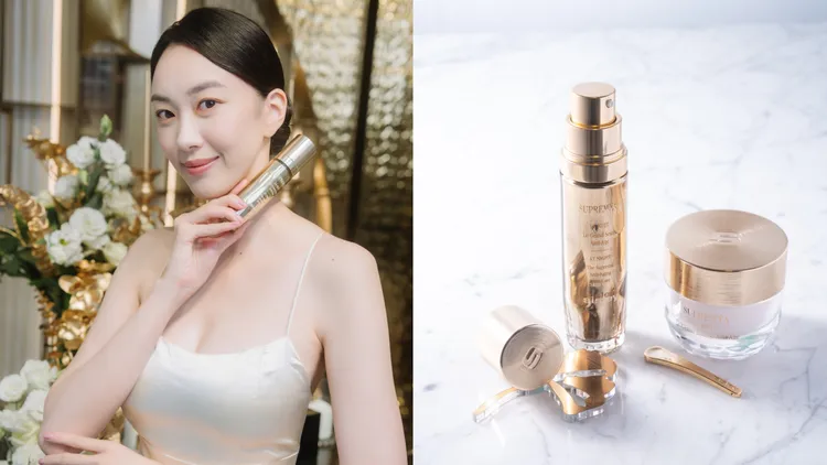 Sisley極致夜間奇蹟逆時精萃（右圖左）50ml／2萬3000元、極致夜間奇蹟逆時精質霜（右圖右）50ml／2萬3000元。品牌提供