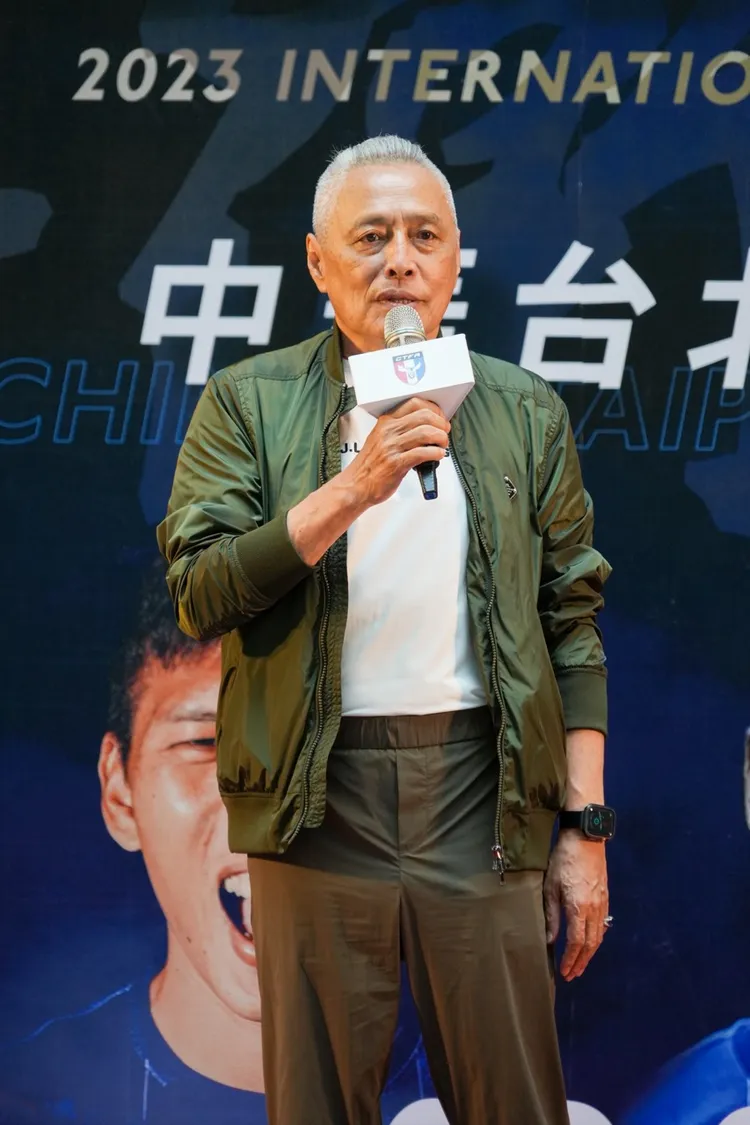 中華足協王麟祥理事長期待更多人進場支持一同捍衛主場。中華足協提供