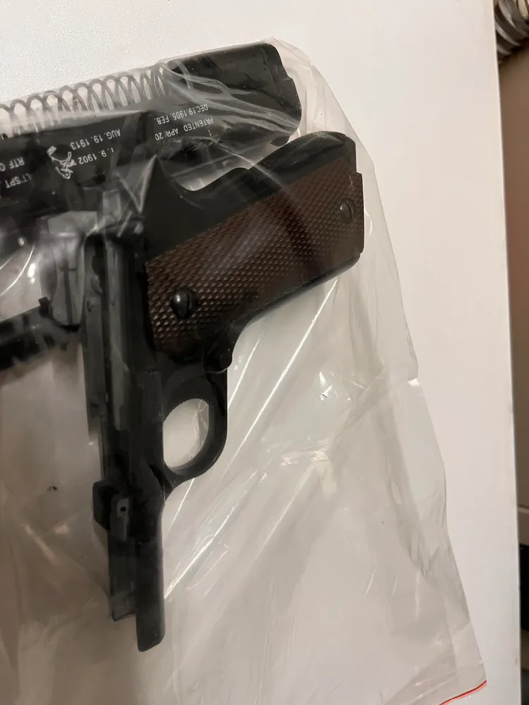 搶嫌使用BB槍。翻攝畫面