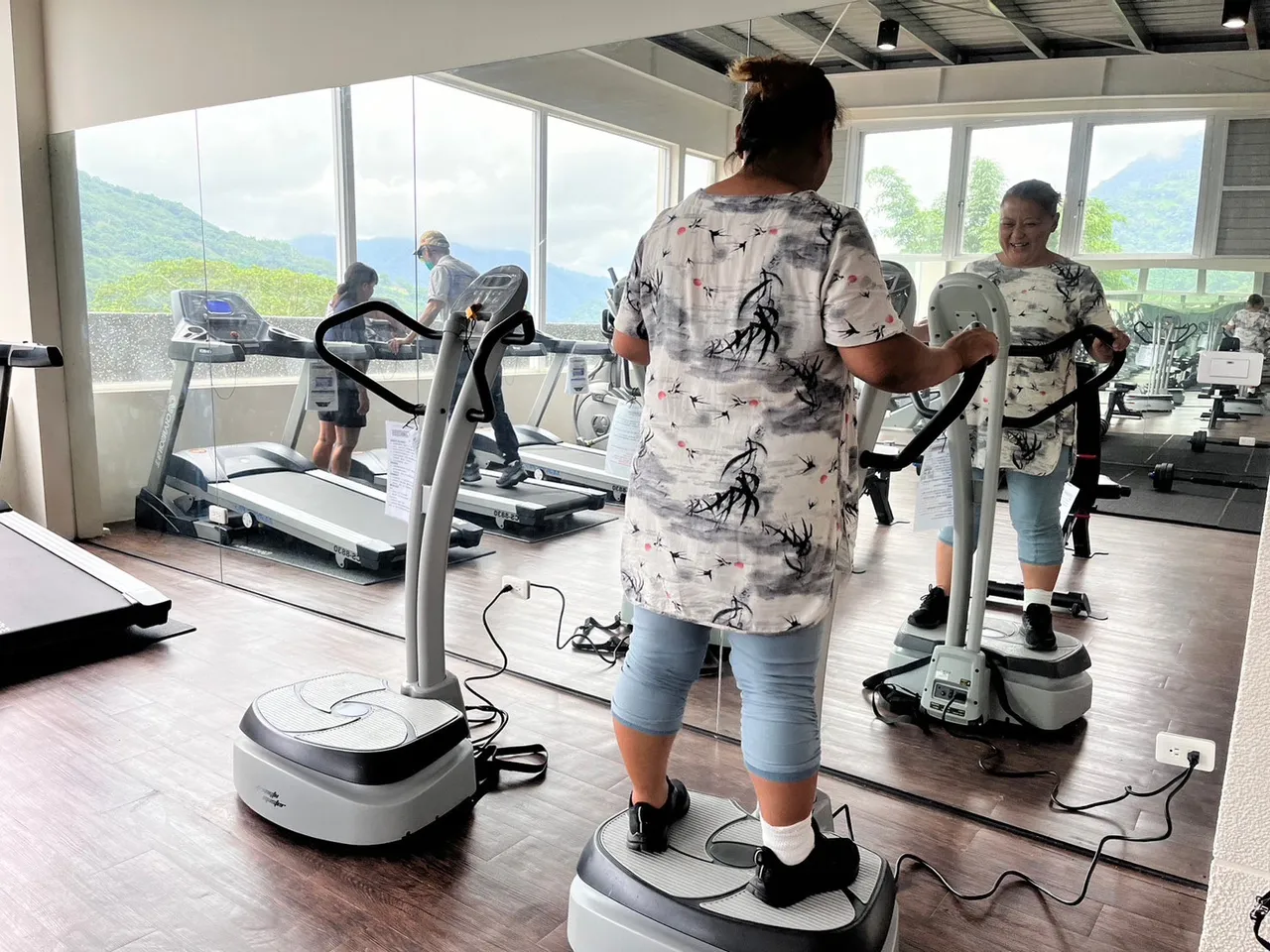 那瑪夏社區運動中心今日揭牌。原民會提供